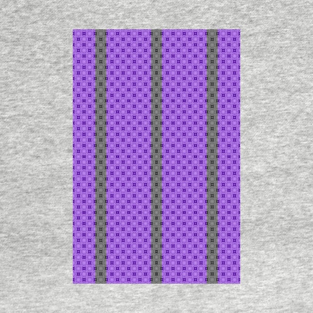 Purple Ring Pattern with Gray Stripes by Amanda1775